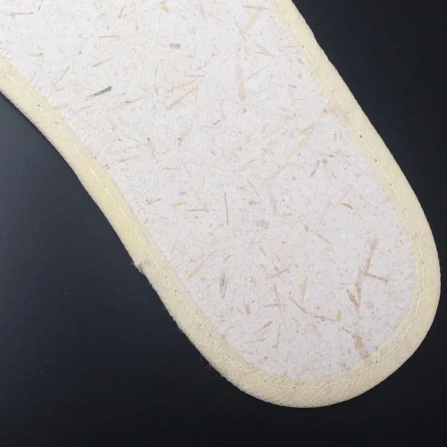 Disposable 100% biodegradable hotel slipper plant fiber sole eco-friendly slipper