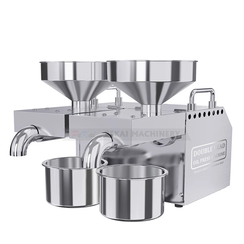 New Arrival Peanut Oil Press Machine Rapeseeds Oil Extracting Making Machine