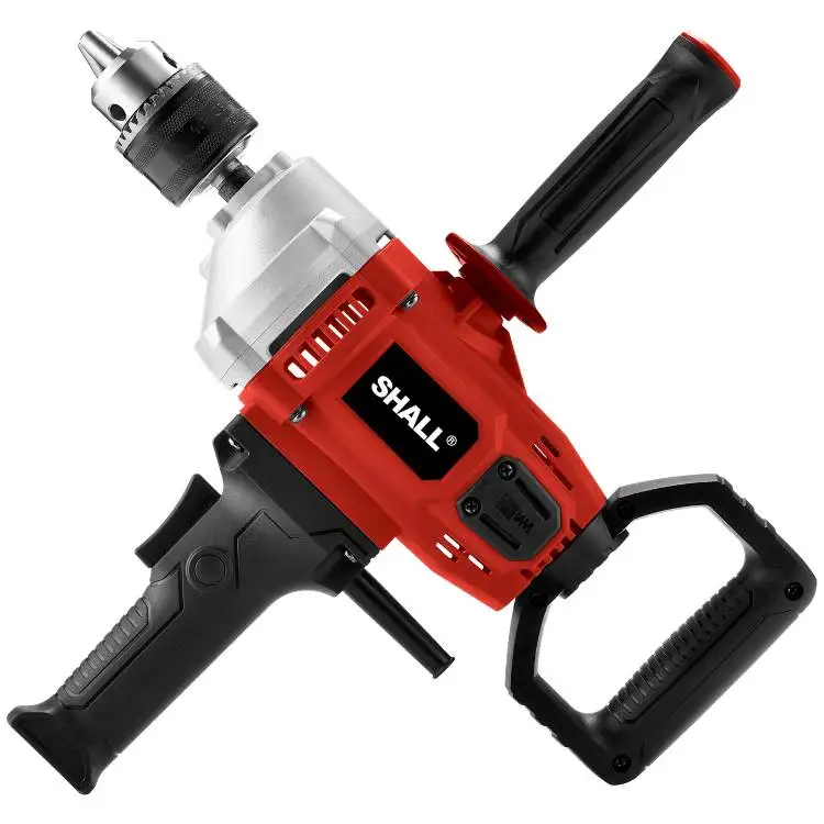 SHALL 1400w heavy duty electrical concrete mixer hand electric mud drill mixer