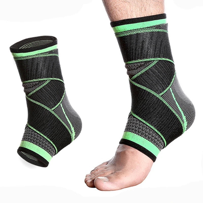 Ankle Support Sleeve Compression Adjustable Elastic Sports Basketball Ankle Brace
