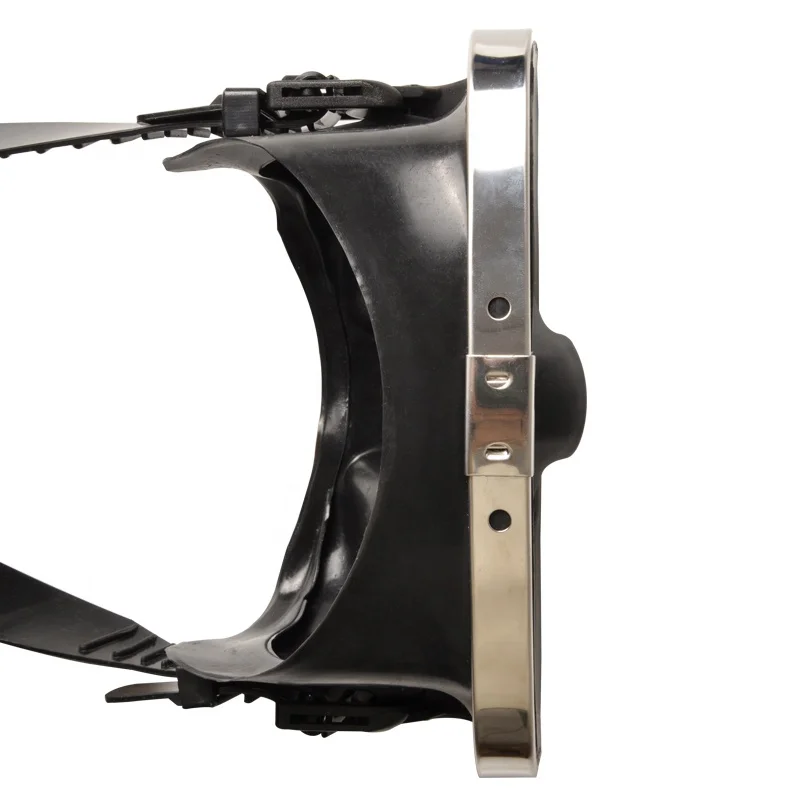 Nose valve diving mask with big frame diving mask for adult