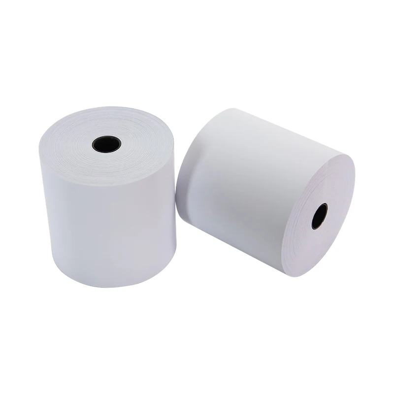 80x80 mm Factory Direct Thermal Paper Roll 80mm Cash Register Paper For POS ATM Bank Thermal Paper Receipt Roll