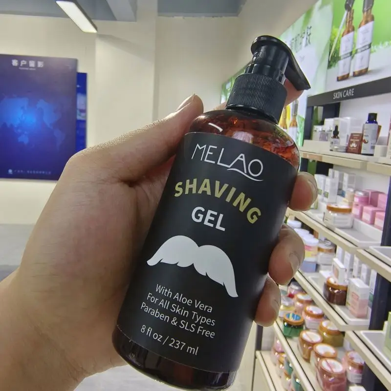 Shave For Men Private Label Edge Sensitive Skin Shaver Reduces Pain Itching Redness Swelling Shaving Gel