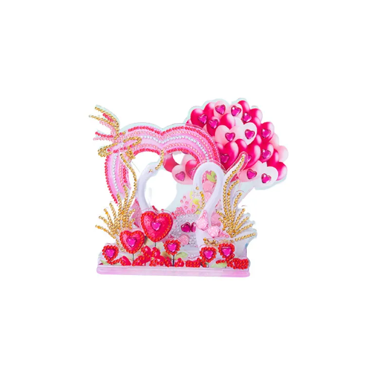 Excellent Quality Puzzle Diy 3d Decorations Art Love Three-dimensional Puzzle Diamond Painting