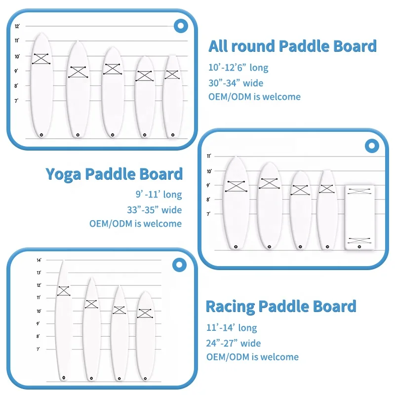 Inflatable Funwater Sup Surfing Outdoor Water Sports OEM Stand Up Paddle Board