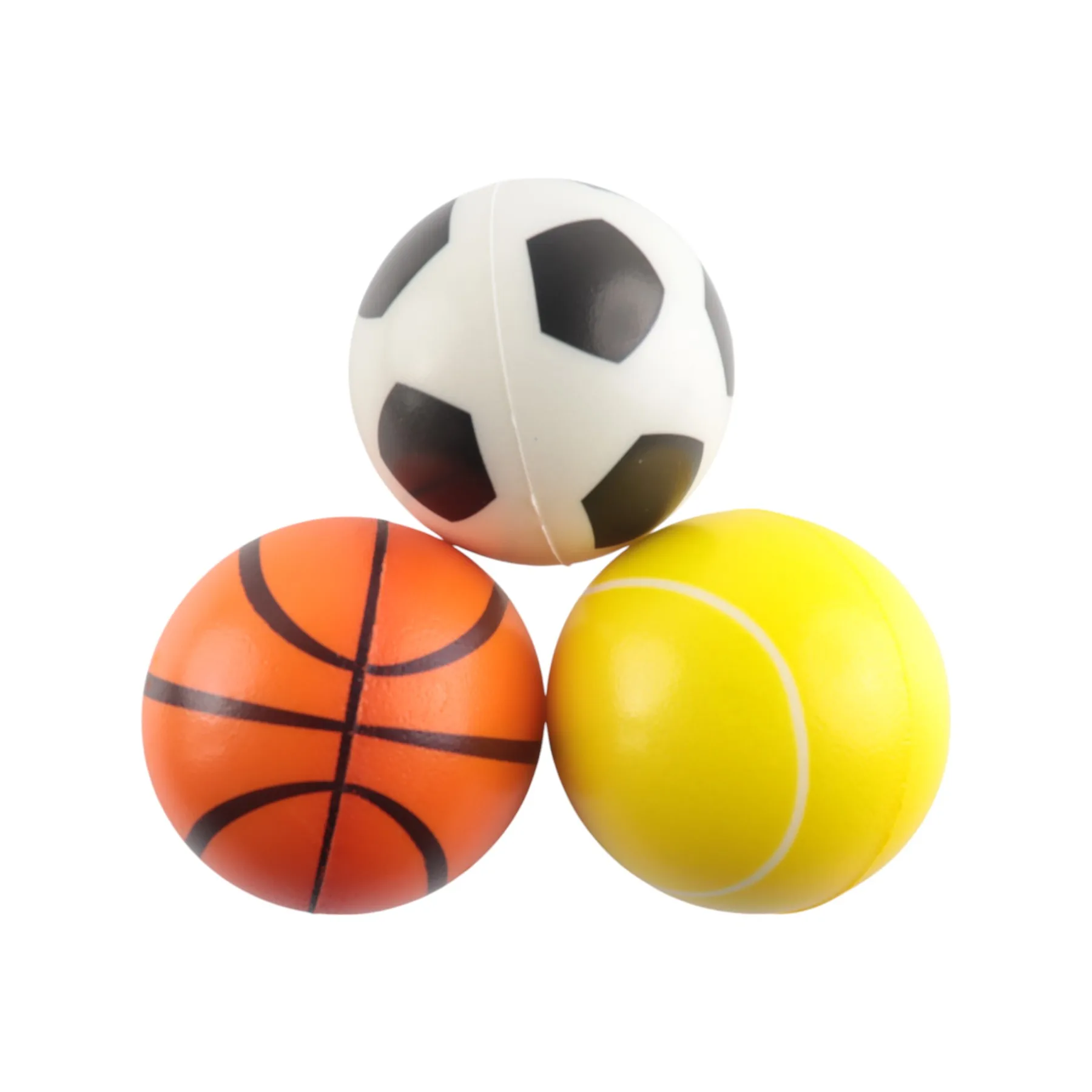 Squeezable mute bouncing basketball indoor silent ball toys for children training elastic silent basketball toys