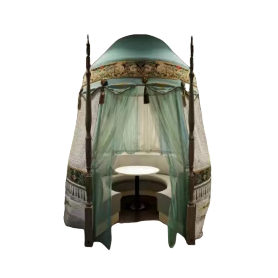 Customized Size Modern Steel Structure Round Mongolian Yurt