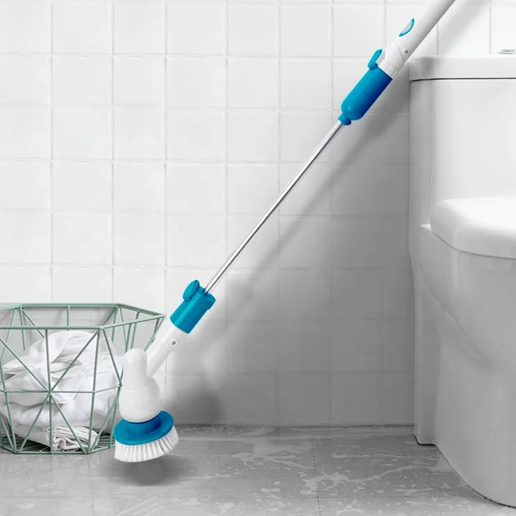 Телескоп Аккумуляторный автоматический 360 спин вращающийся окна автомобиля ванная кухня туалет скруббер зубная щетка электрическая щетка для чистки