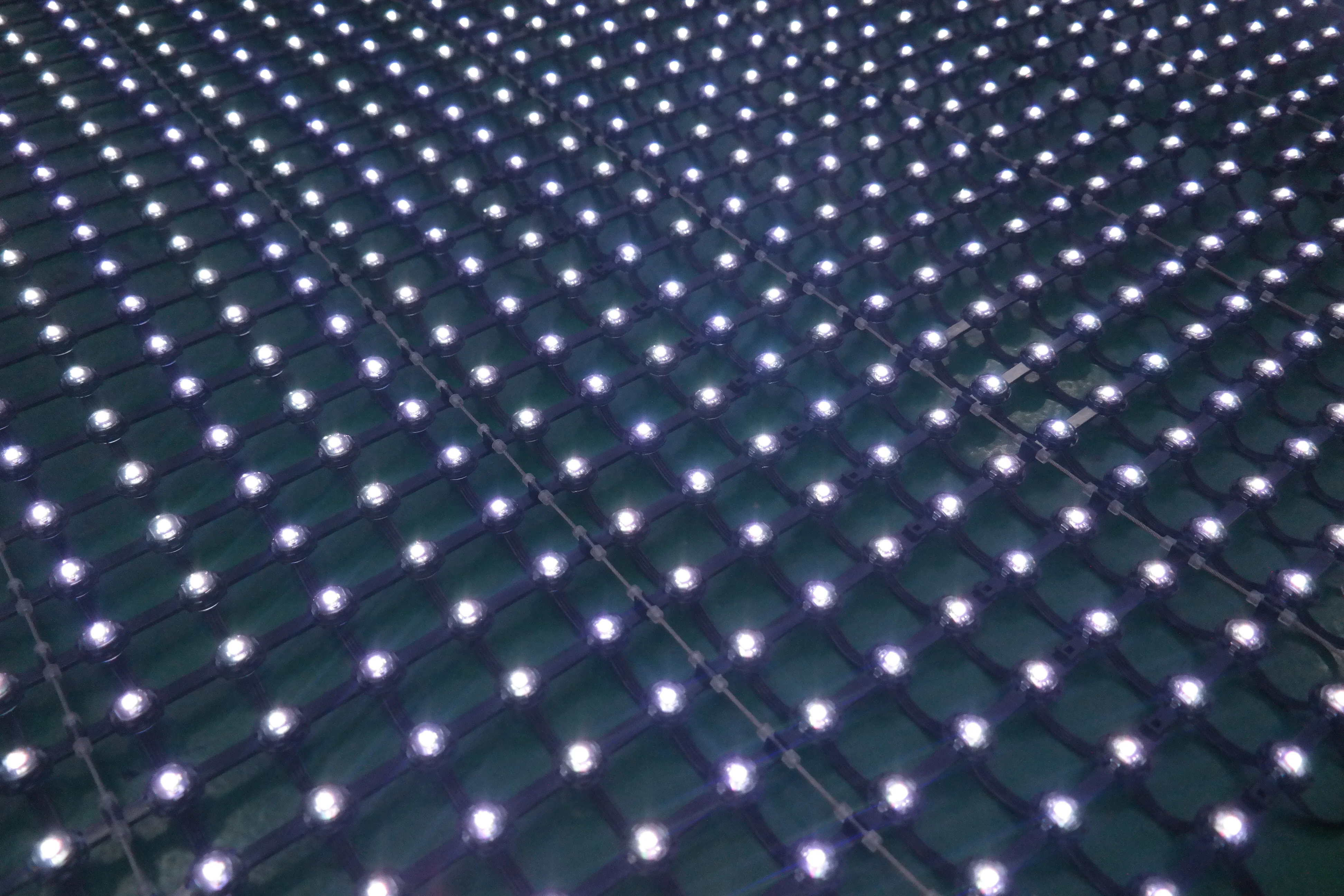 led mesh screen P30 digital light 12 v p50 RGB dip curtain p10 flexible p80 round large format pantalla type