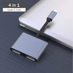 Docking USB C 4 in 1 USB Hub 4 Port with HD-MI+ USB 3.0 * 3+ PD port 1 buyer