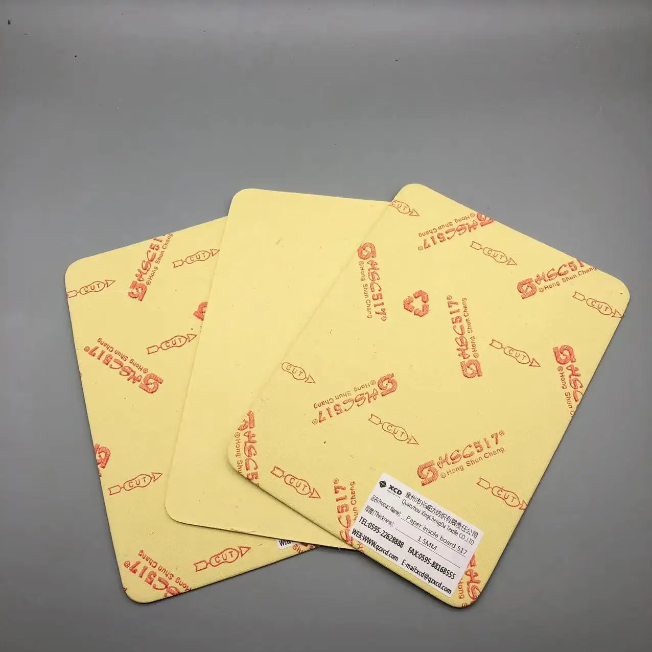 Waterproof Insole Paper Board for shoes making
