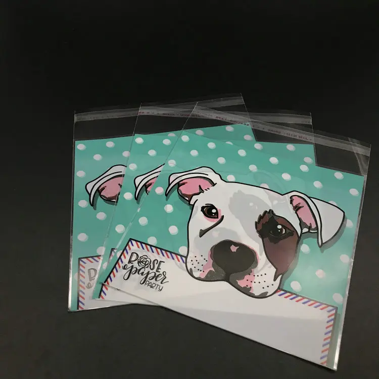 2025 Wholesale Price Small Self Adhesive Seal Custom Clear Transparent Gusseted Clothing Socks Garment BOPP Opp Plastic Bag