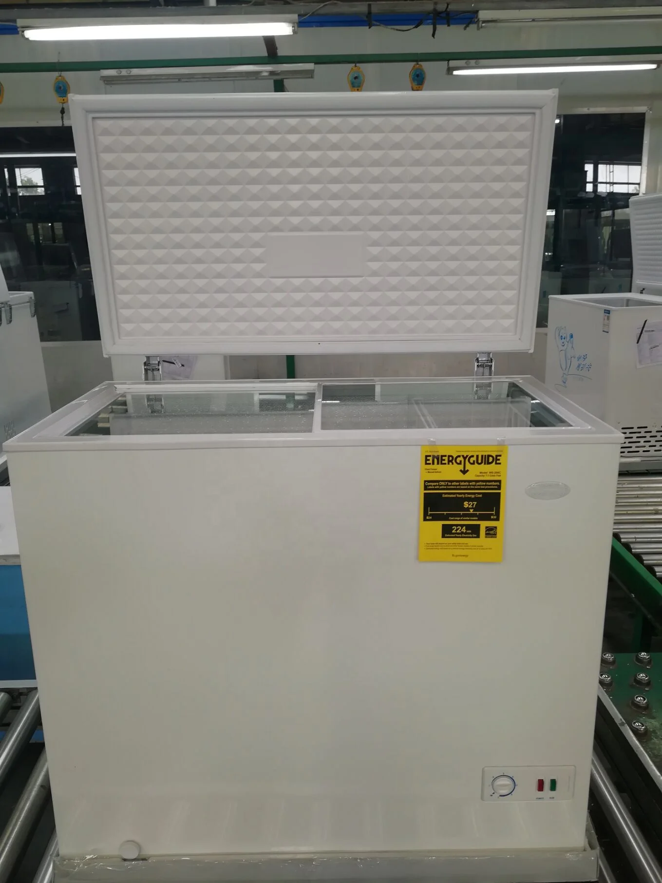 3.5Cu.ft 99L Horizontal Portable Single Door Deep Freezer For TSC-131MU