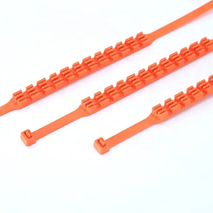 Идеально подходит для защиты от снега, льда, погодных условий, пластиковые противоскользящие кабельные стяжки