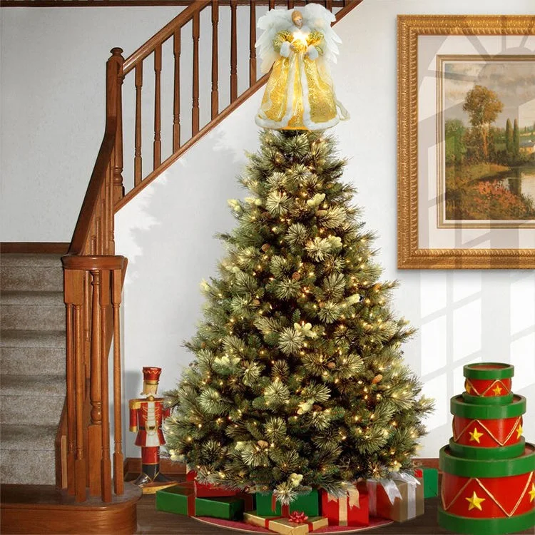 Christmas Decoration Supplies Ornaments Fairy Angel Tree Topper For Christmas Tree