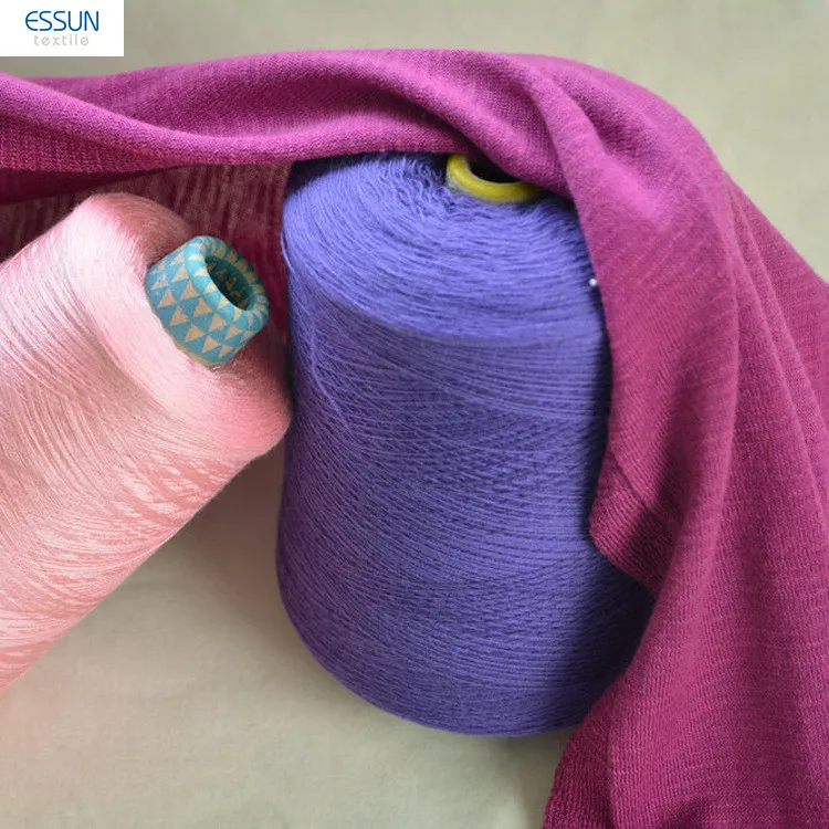 2 26NM 2 28NM 2 32NM High Bulky or Rigid Dyed 100% Pure Acrylic Yarn Anti pilling For Knitting Sweater Hats