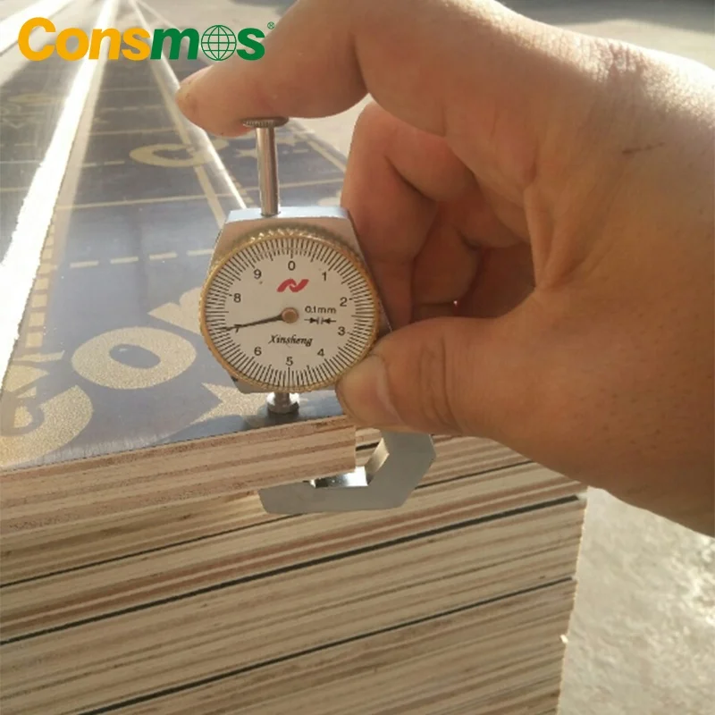 18mm 21mm Finger Joint Phenolic Resin Laminated Film Faced Plywood for Construction