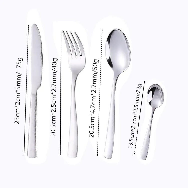18/10 stainless steel gold cutlery set, spoons, forks and knives, gold-plated cutlery, cutlery