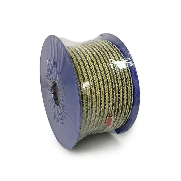 PTFE GRAPHITE STUFFING BOX GLAND  PACKING WITH  ARAMID CORNERS