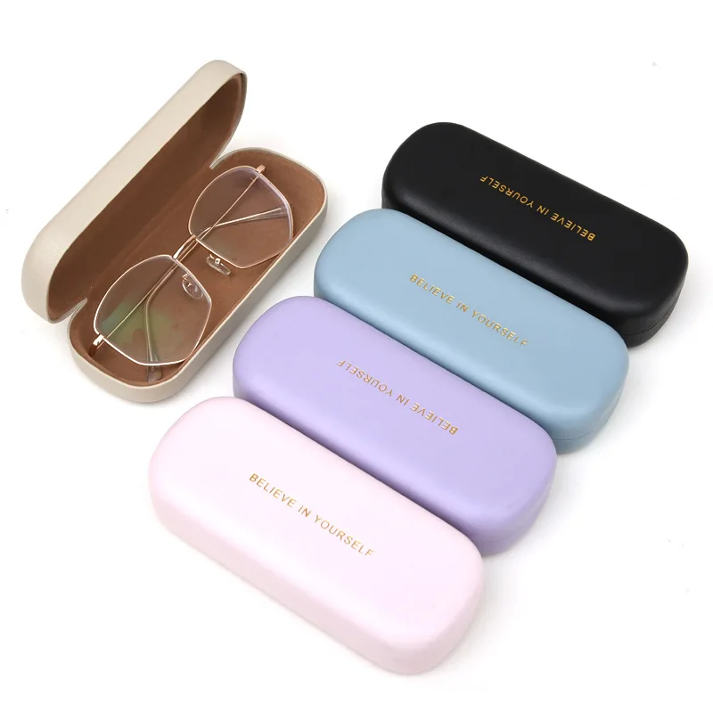 2024 Wholesale Custom Logo Simplicity Anti Pressure Optical Glasses Myopia Iron Case Packing Eyeglasses Packaging Box Pack