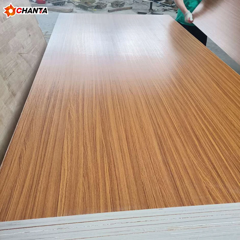 High Quality 18mm Melamine Faced Plywood Price From China Factory