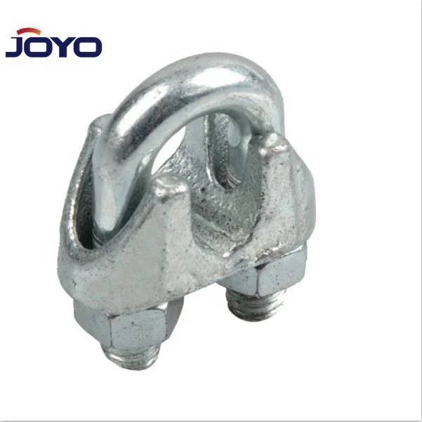 wire rope clip,Galvanized US type malleable steel wire rope clip,ISO9001:2015,CE certification
