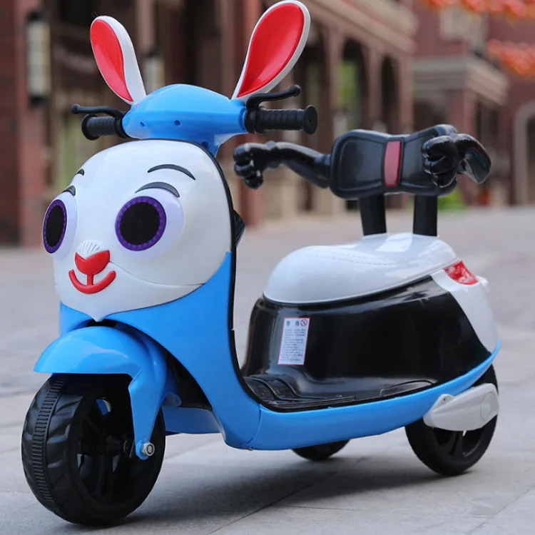 Прямые продажи с фабрики маленький кролик Электрический мотоцикл красивый детский мотоцикл дешевые детские мотоциклы