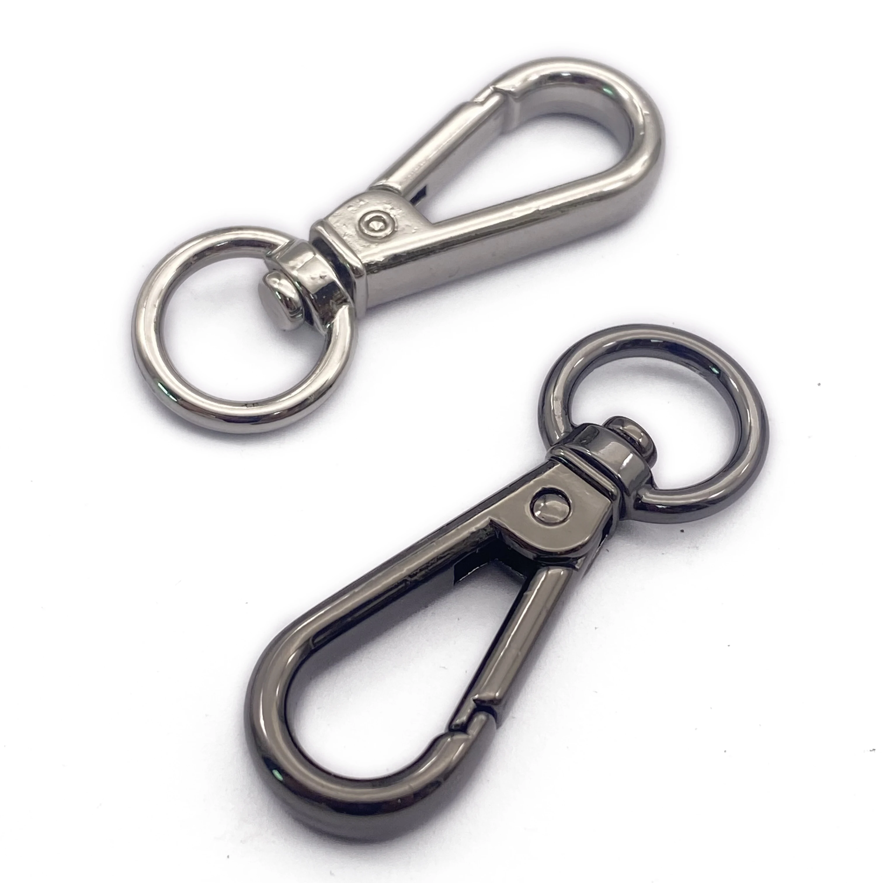 Snap hook buckle two colors gun nickel nickel color hook buckle high quality snap hook