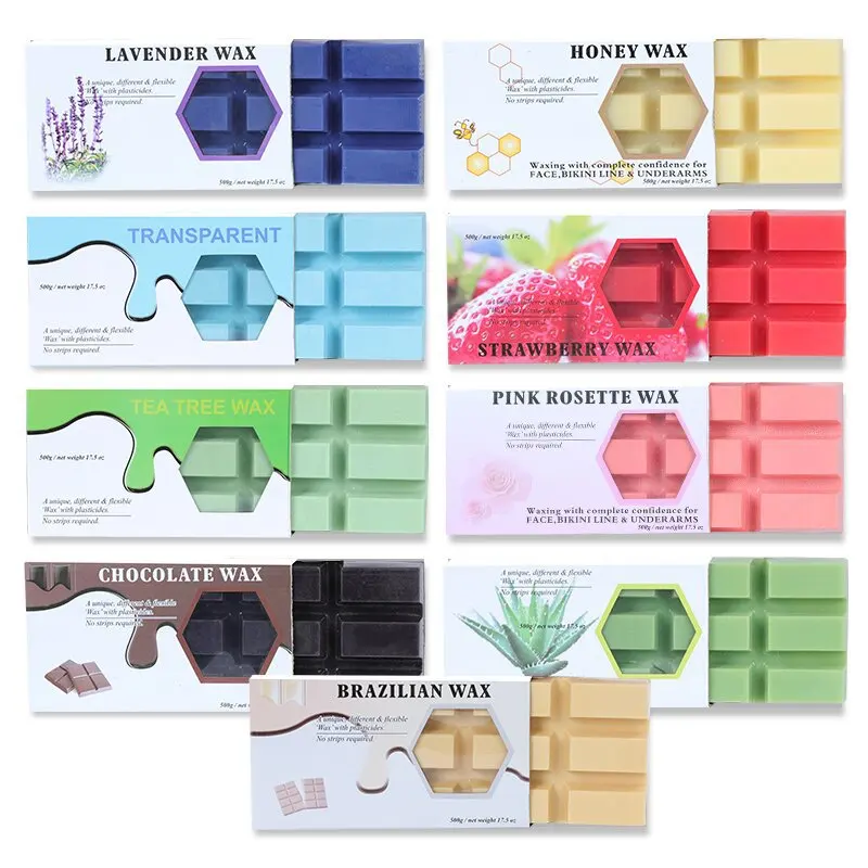 Body Care Brazilian 500g Hot Dard Wax Hair Removal Depilatory Hard Wax Block