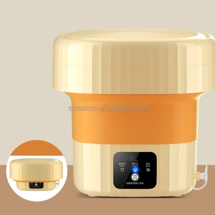 Hot Sales Portable Foldable Clothes Washer Rotating Turbines Cheap Mini Washing Machine