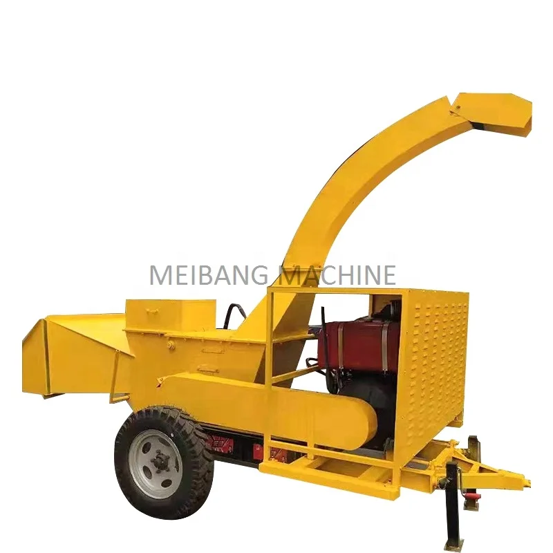 MB henan track tractor wood crusher mill pallet crushing wood pallet shre malaysia mini wood sawdust crusher machine