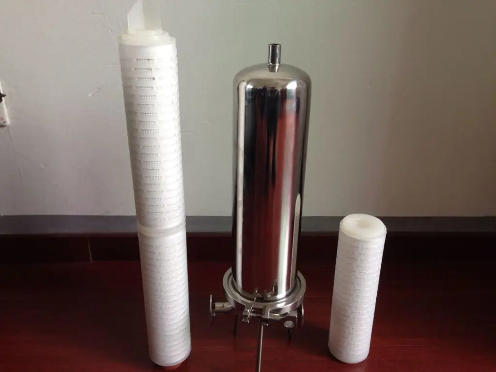 Stainless Steel Cartridge Filter Housing for Fine Filtration