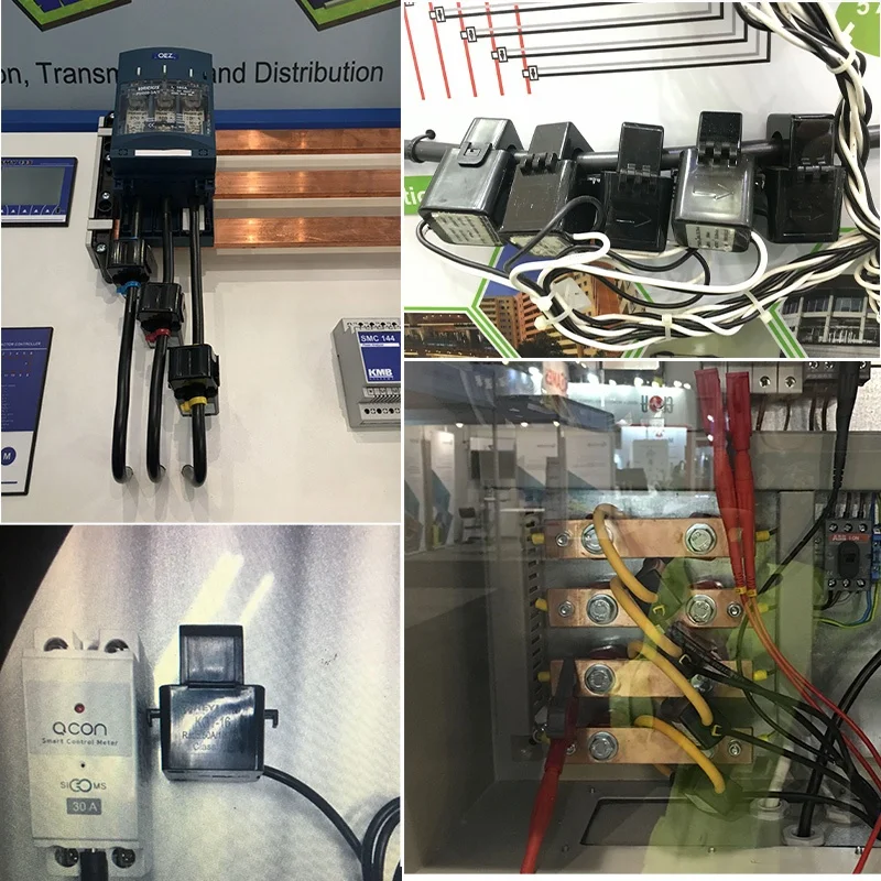 Охранная сигнализация GSM KCT-16 Сплит сердечника трансформатора тока, сплошные оконные Размер 16 мм сплит CT зажим на трансформатор тока