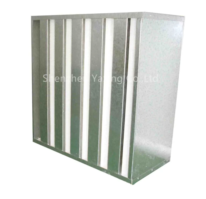 Separator high Capacity Hepa air filter for clean room