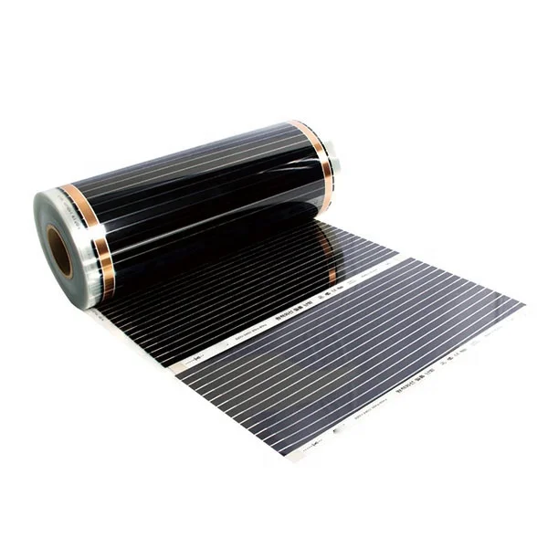 80w 150w 220w 400w Heating Tape Graphene Warm Electric far infrared underfloor carbon heating film OEM Available