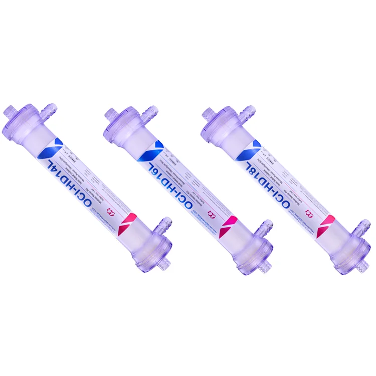 
Disposable High-quality hemodialysis dialyzer filter hemodialyzer for hemodialysis 