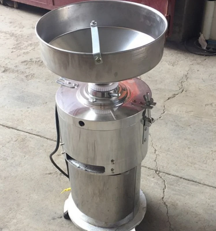 High quality stainless steel automatic 15kg/h peanut butter making machine/commercial stone mill sesame paste grinding machine
