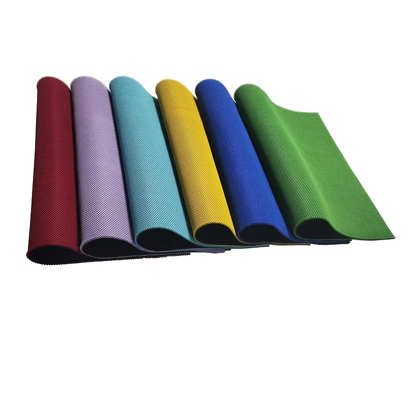 Cheap Price Custom Green Blue Gray 10mm Mesh Neoprene Fabric Rubber Sheets