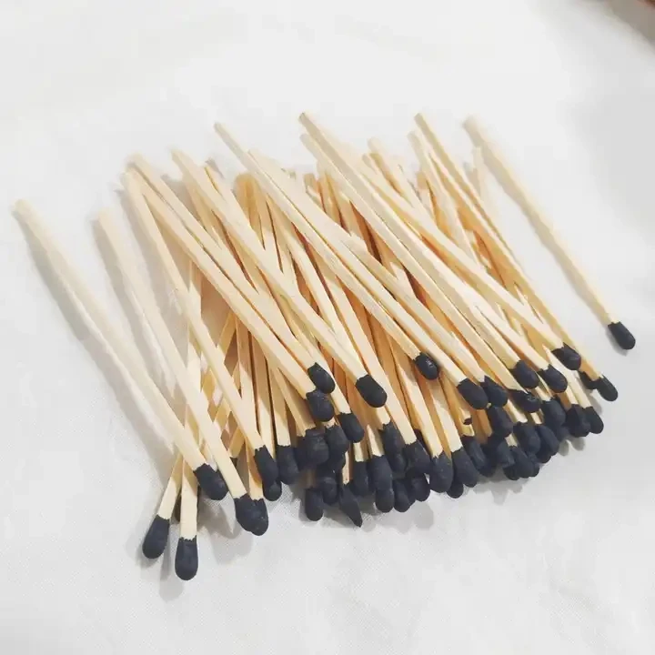 wooden wholesale colored tipped safety match box bottle candle custom logo bulk sticks printed fire extra long glass jar matches