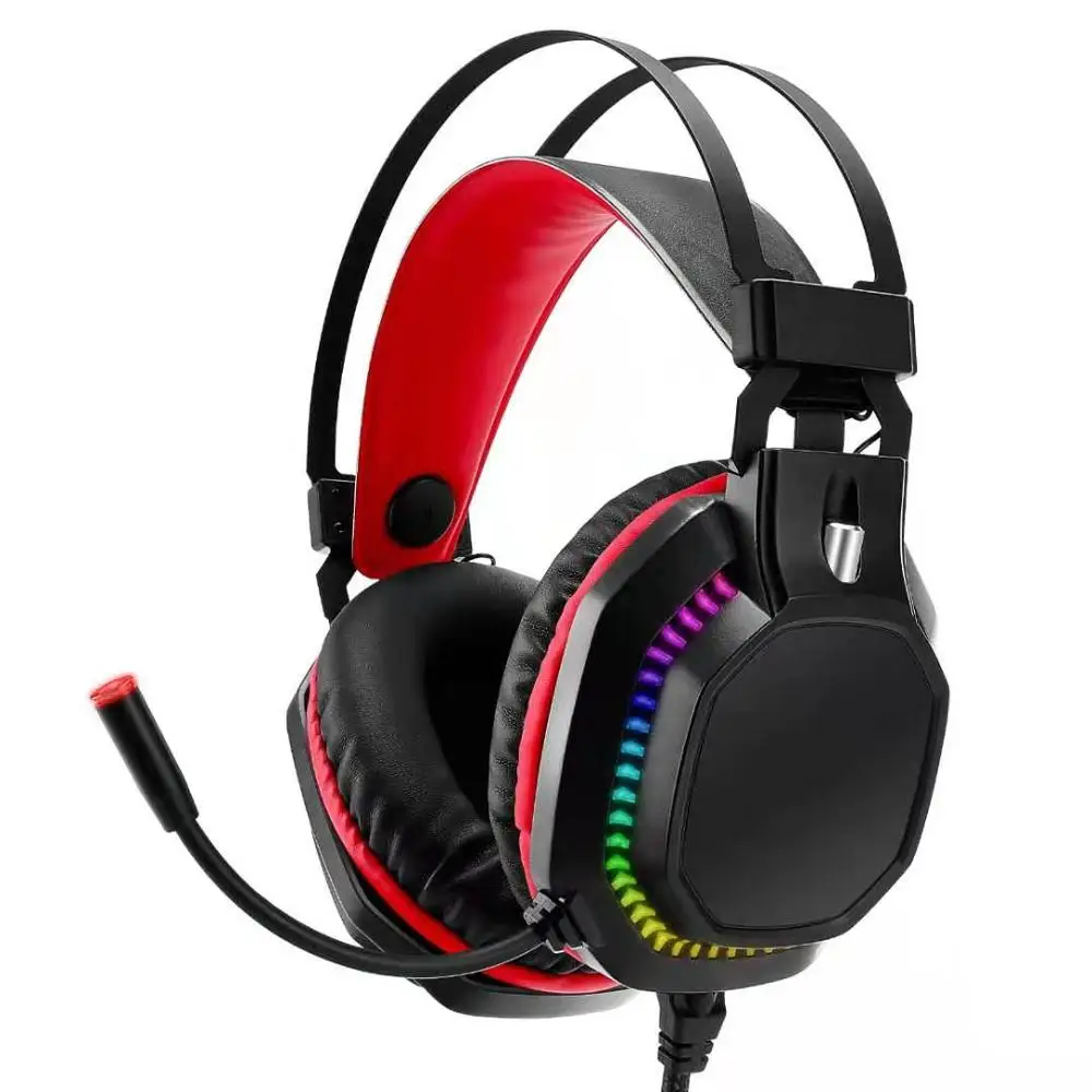 Noise Cancelling Gaming Headset Stereo Surround Sound Headphone for Laptop and Desktop with Microphone