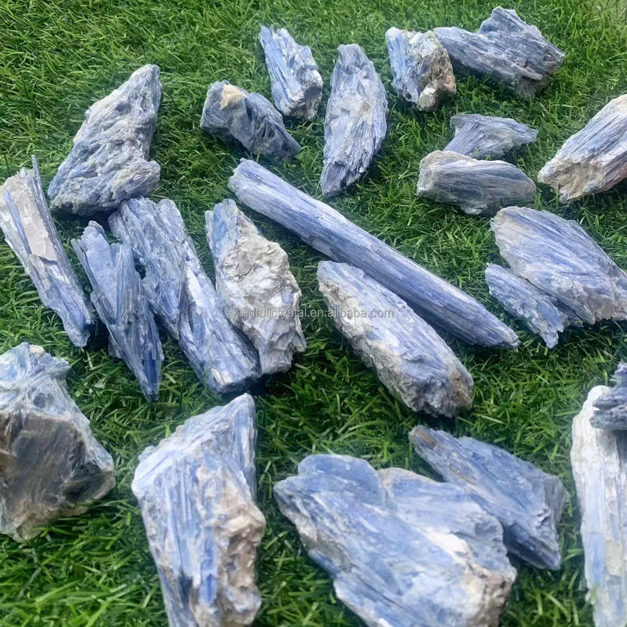 Natural Raw Gemstone Cyanite Kyanite Mineral Specimen Rough Blue Kyanite for Feng Shui