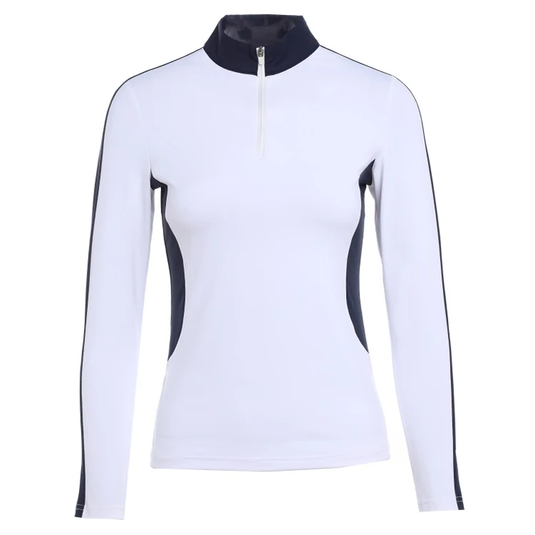 New Design Long Sleeve Riding Base Layer Outdoor Sports Show equestrian Costume top Women Top  Equestrian Shirt