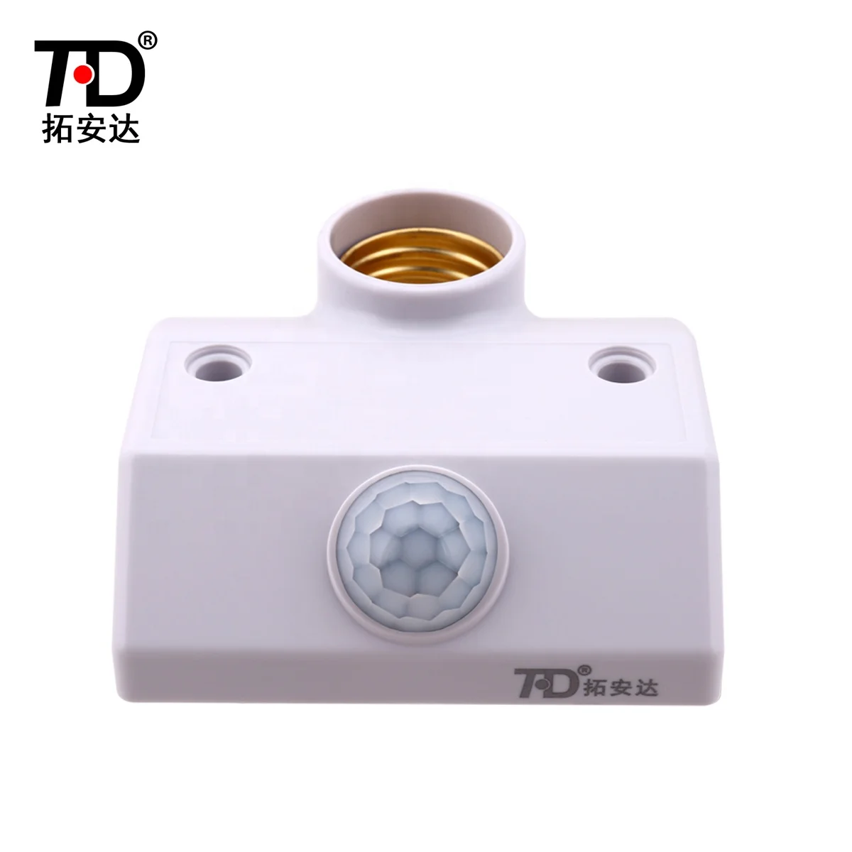 AC220V  e27 Motion Sensor lamp holder Automatic Light Lamp Holder Switch Automatic for Light Bulb Human Body Induction Lamp Hold