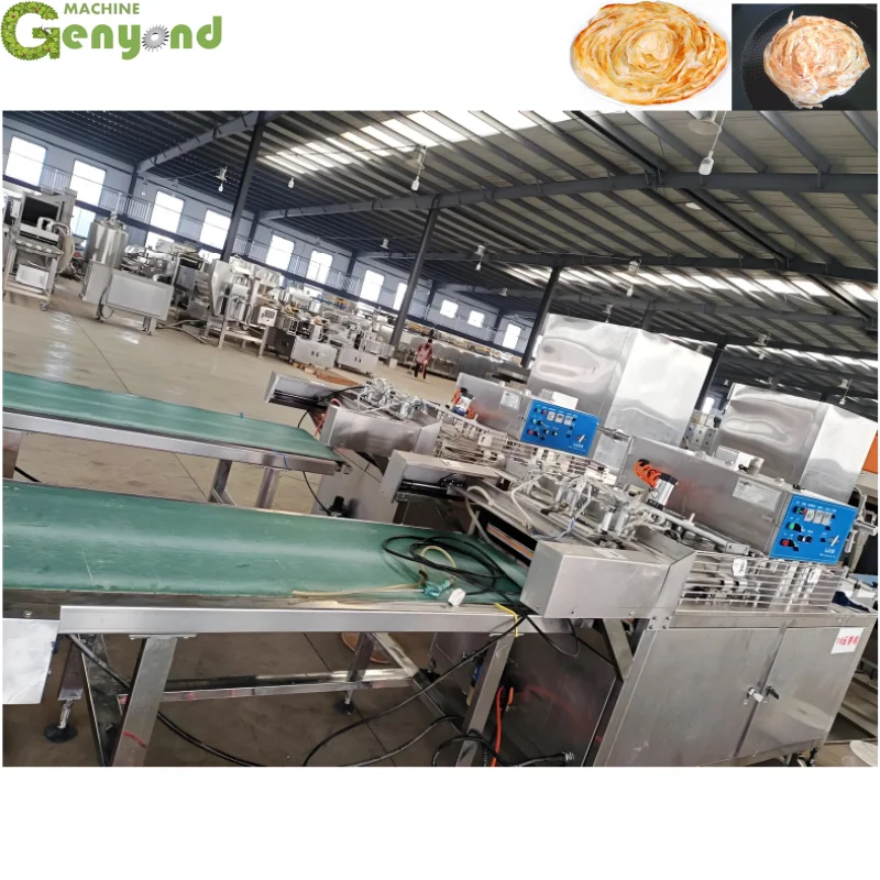stainless steel automatic paratha machine paratha Naan flat bread production line