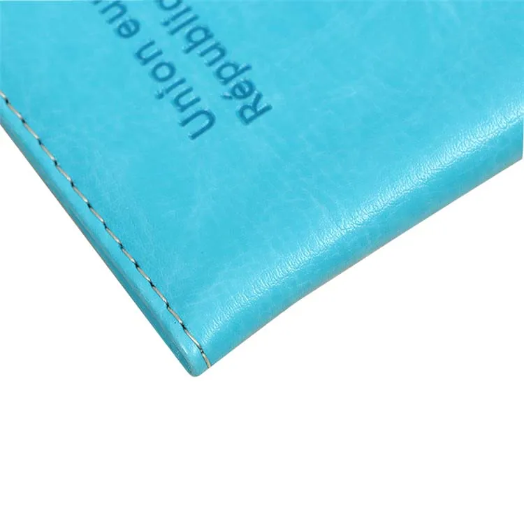 Wholesale France Passport Holder Cover Multi 8 Colors Debossed Leather Passport Case PU Passport Holder