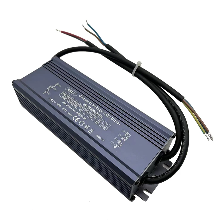 120W 24v Dali светодиодный драйвер 24V 12V 5 лет гарантии dali Диммируемый