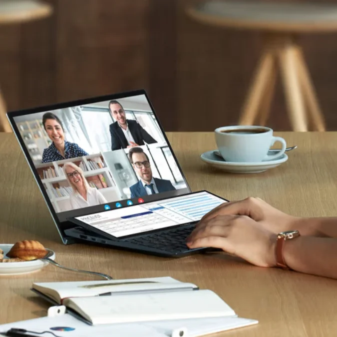 AS US Dual Screen Laptop ZenBook 14 inch NotebookTouch Display Core i5-1155G7 16G 512G  Win 10 Laptops