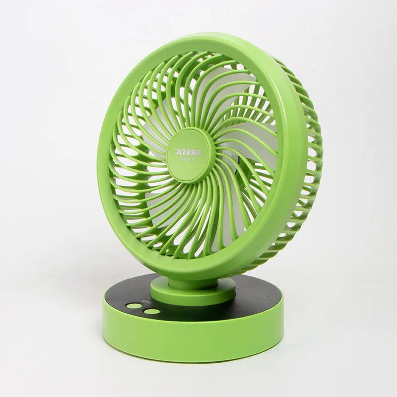 Usb Desk Fan Quiet Fans Oscillating/ 5 Blades 3 Speeds Cooling Fan For Home Office/outdoor Travel Summer