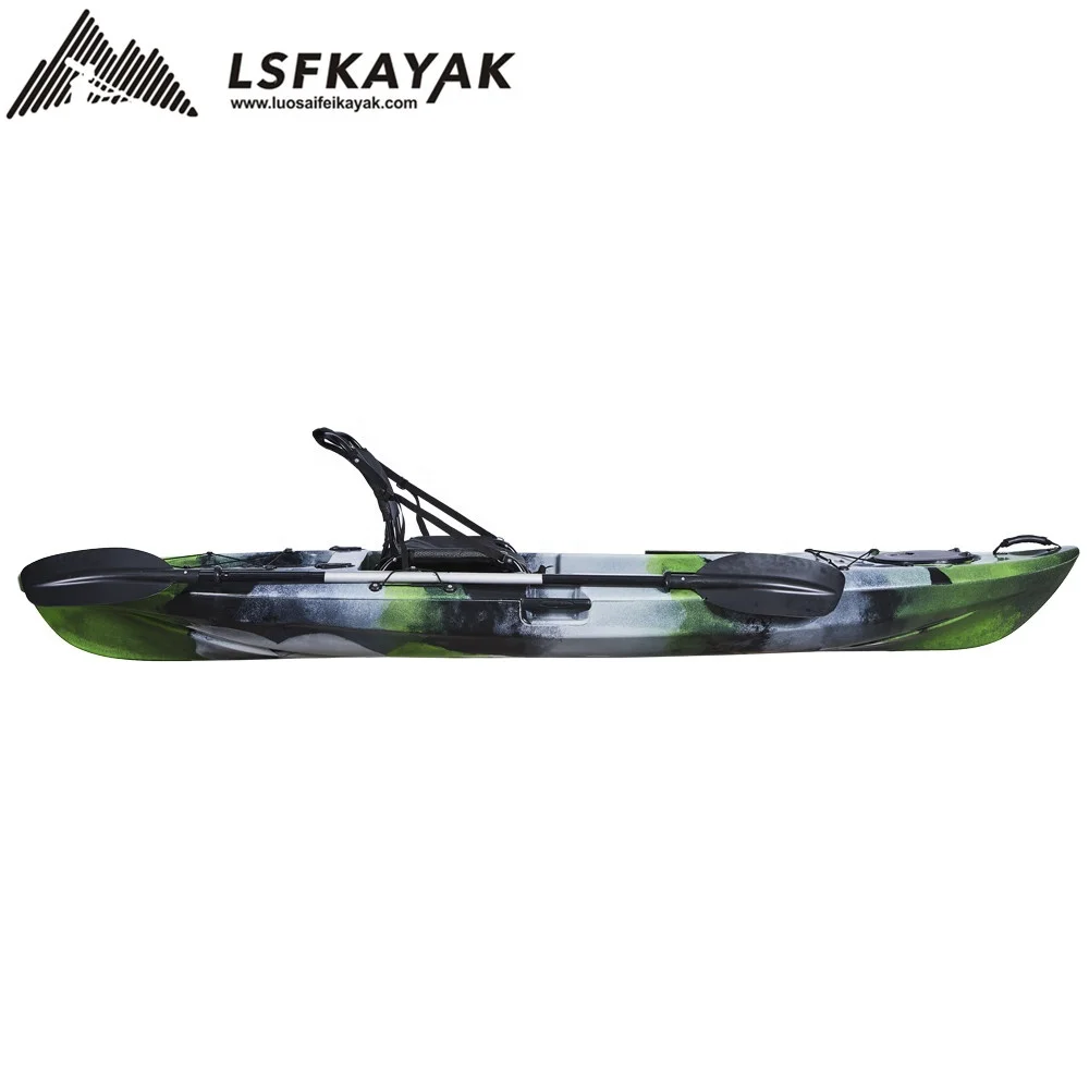 Одноместное кресло в форме яйца одного человека 10FT сверху сидение для рыбалки, каяк линейный полиэтилен низкой плотности (LLDPE Пластиковый каяк для продажи