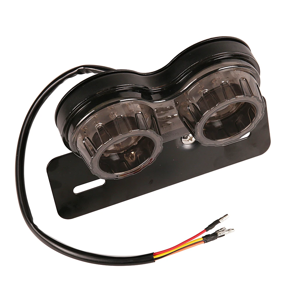 Popular Design Universal Motorcycle LED Tail Brake Turn Signal Light Custom Chopper Cruiser Buggy